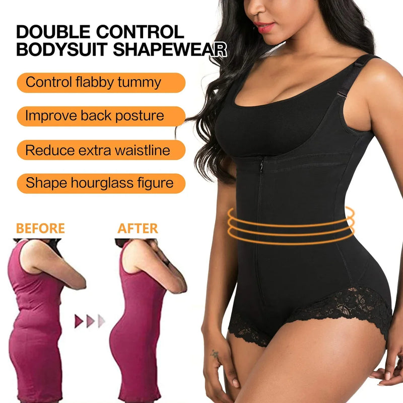 Modelador Bodysuit com Zíper