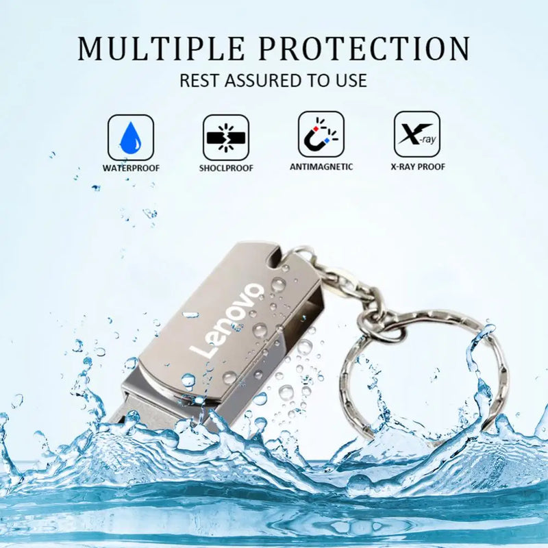 Pen Drive Lenovo Super 3.0 Metal  4TB - 8TB - 16TB