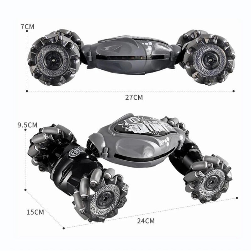 Carro de Controle Remoto e Dublê de Gestos - STUNT CAR