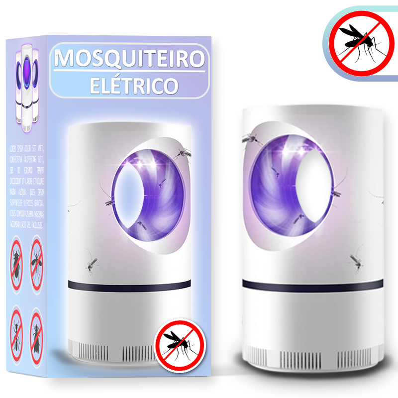 Mosquiteiro Elétrico - Armadilha Para Mosquitos e Insetos